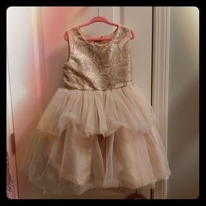 Rose gold formal dress